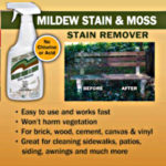 Mildew Stain, Moss Stain, Engleside, Stain Remover