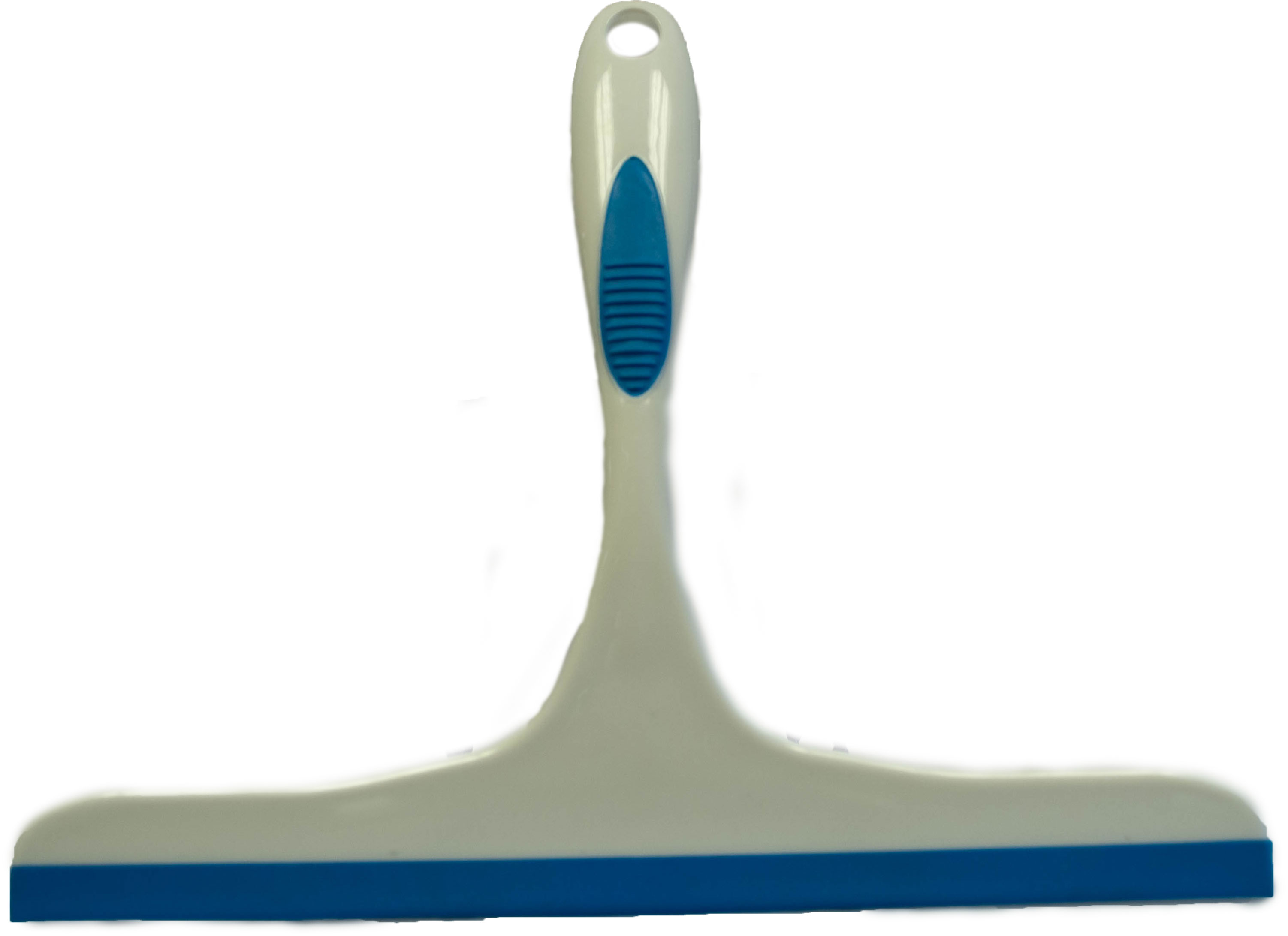 White-Blue-Trimmed-10"-Squeegee